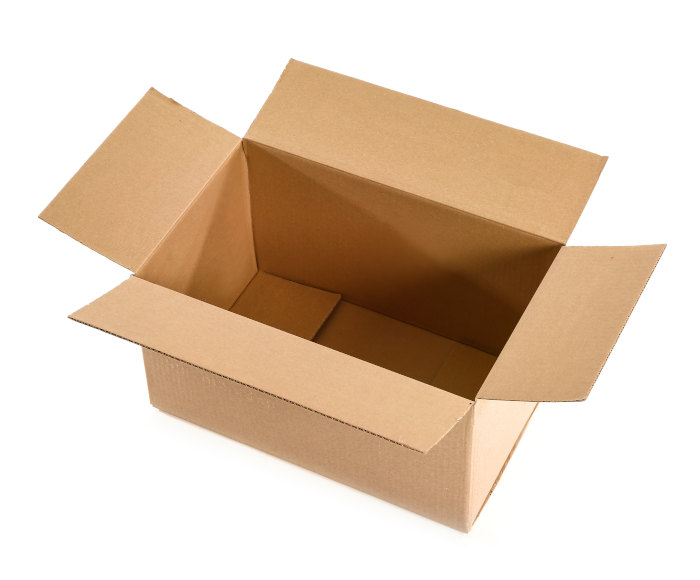 open-cardboard-box